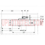 Доводчик BKS OTS 210 із важелем